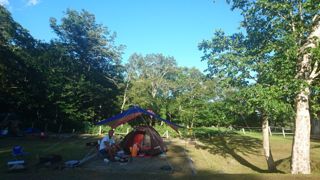 知床国立公園羅臼温泉野営場